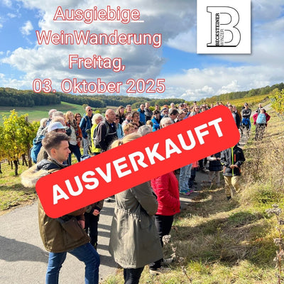 Weinwanderung am 03. Oktober ausverkauft – Zusatztermin am 12. Oktober