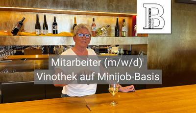 Mitarbeiter (m/w/d) Vinothek auf Minijob-Basis