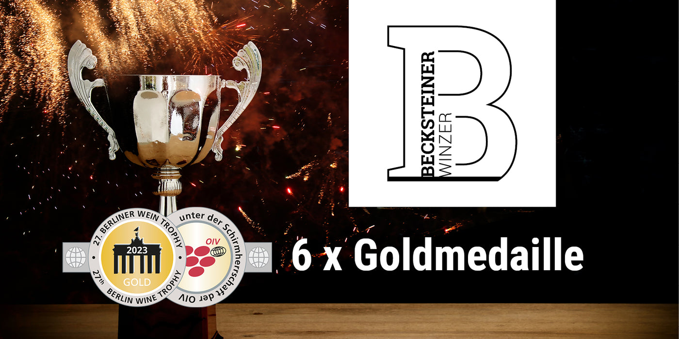 6 x Gold bei Berliner Wine Trophy