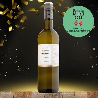2 rote Trauben: KILIAN Chardonnay
