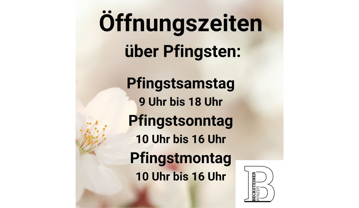 Öffnungszeiten über Pfingsten 2022