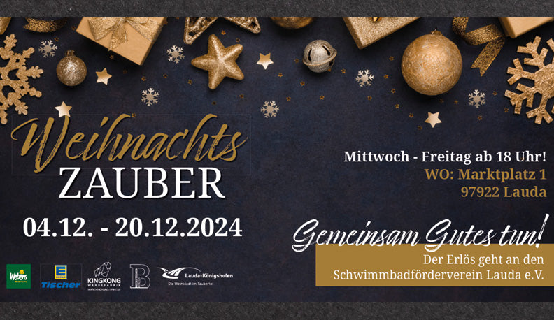Weihnachtszauber auf dem Marktplatz Lauda