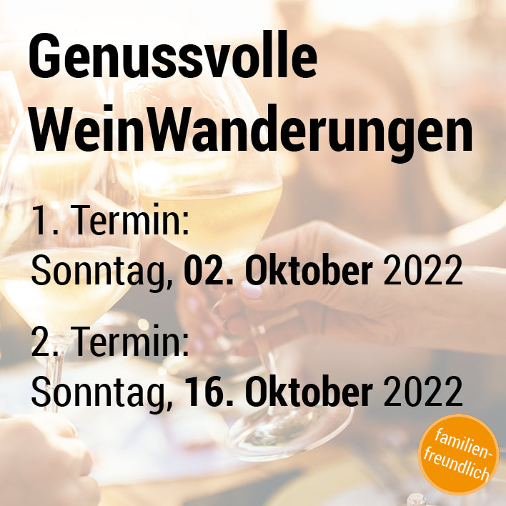 Die Becksteiner Winzer bieten im Herbst zwei genussvolle Weinwanderungen an. Anmeldung ist erforderlich.