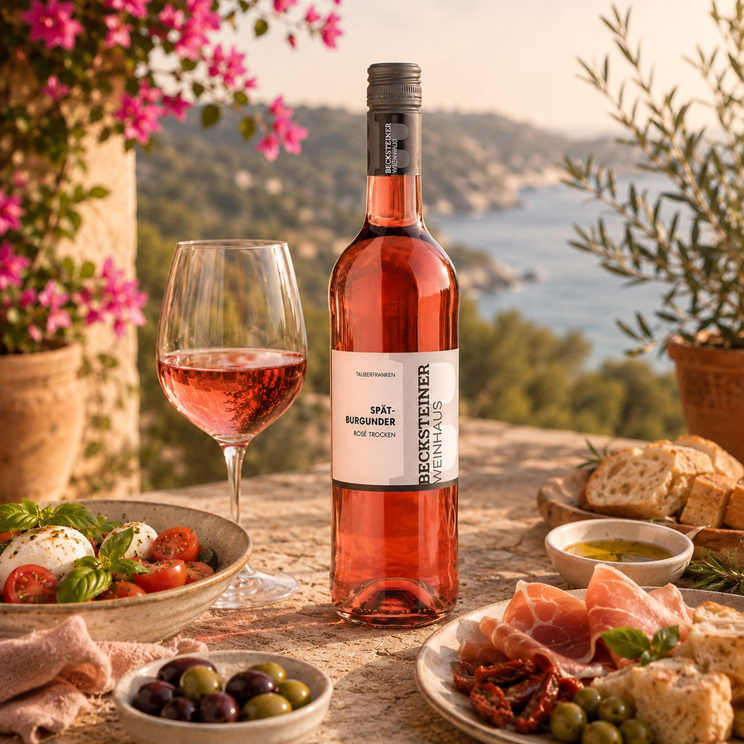 Ein trockener Rosé vom Spätburgunder