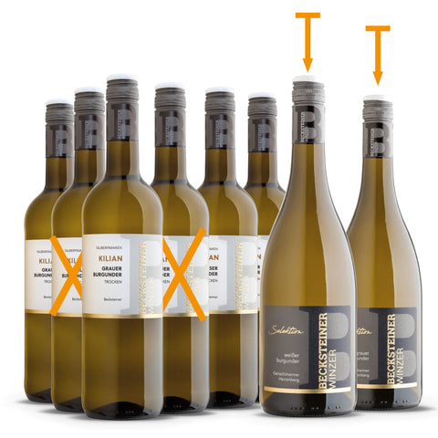 Upgrade weiße Burgunderweine