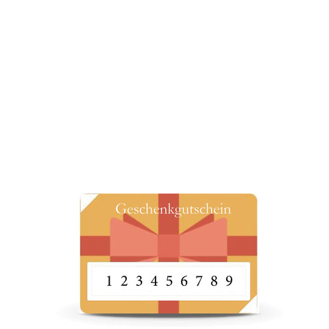 Geschenkgutschein (Betrag wählbar bei Klick aufs Produkt)