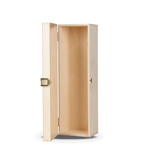 Edle Holzkiste mit Klappdeckel