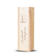 Edle Holzkiste mit Schiebedeckel