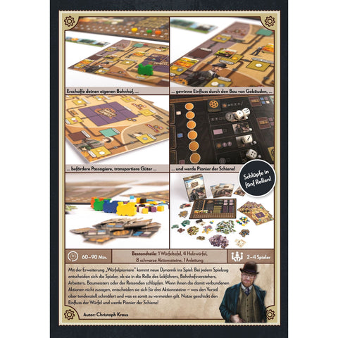 Würfelpioniere - die neue Erweiterung für: DER TAUBERTAL EXPRESS - versandkostenfrei